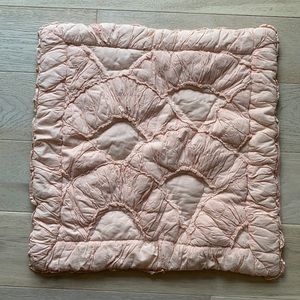 Pottery Barn Teen NWOT Emily & Meritt Parisian Petticoat euro pillow sham, blush